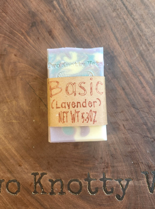 Basic (Lavender) Hemp Soap Bar